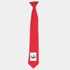 'Colours' satin clip tie Thumbnail