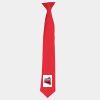 'Colours' satin clip tie Thumbnail