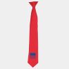 'Colours' satin clip tie Thumbnail