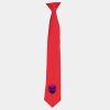 'Colours' satin clip tie Thumbnail