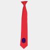 'Colours' satin clip tie Thumbnail