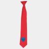 'Colours' satin clip tie Thumbnail