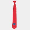 'Colours' satin clip tie Thumbnail