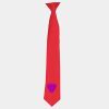 'Colours' satin clip tie Thumbnail