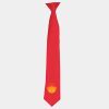 'Colours' satin clip tie Thumbnail