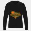 'Essential' acrylic v-neck sweater Thumbnail