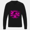 'Essential' acrylic v-neck sweater Thumbnail