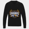 'Essential' acrylic v-neck sweater Thumbnail