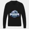 'Essential' acrylic v-neck sweater Thumbnail