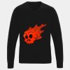 'Essential' acrylic v-neck sweater Thumbnail
