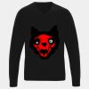 'Essential' acrylic v-neck sweater Thumbnail