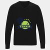 'Essential' acrylic v-neck sweater Thumbnail
