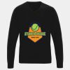 'Essential' acrylic v-neck sweater Thumbnail
