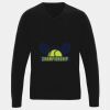 'Essential' acrylic v-neck sweater Thumbnail
