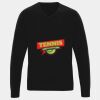 'Essential' acrylic v-neck sweater Thumbnail