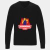 'Essential' acrylic v-neck sweater Thumbnail