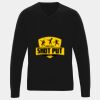 'Essential' acrylic v-neck sweater Thumbnail