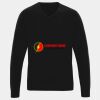 'Essential' acrylic v-neck sweater Thumbnail