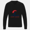 'Essential' acrylic v-neck sweater Thumbnail