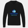'Essential' acrylic v-neck sweater Thumbnail
