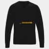 'Essential' acrylic v-neck sweater Thumbnail