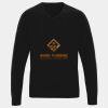 'Essential' acrylic v-neck sweater Thumbnail