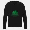 'Essential' acrylic v-neck sweater Thumbnail