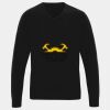'Essential' acrylic v-neck sweater Thumbnail