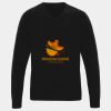 'Essential' acrylic v-neck sweater Thumbnail