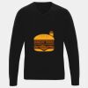 'Essential' acrylic v-neck sweater Thumbnail