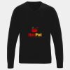 'Essential' acrylic v-neck sweater Thumbnail