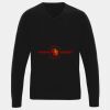 'Essential' acrylic v-neck sweater Thumbnail
