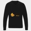 'Essential' acrylic v-neck sweater Thumbnail