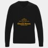 'Essential' acrylic v-neck sweater Thumbnail