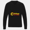 'Essential' acrylic v-neck sweater Thumbnail