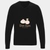 'Essential' acrylic v-neck sweater Thumbnail