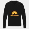 'Essential' acrylic v-neck sweater Thumbnail
