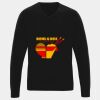 'Essential' acrylic v-neck sweater Thumbnail