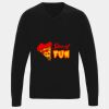 'Essential' acrylic v-neck sweater Thumbnail