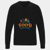 'Essential' acrylic v-neck sweater Thumbnail