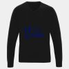 'Essential' acrylic v-neck sweater Thumbnail