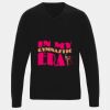 'Essential' acrylic v-neck sweater Thumbnail