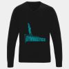 'Essential' acrylic v-neck sweater Thumbnail