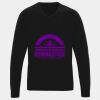 'Essential' acrylic v-neck sweater Thumbnail