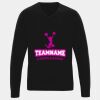 'Essential' acrylic v-neck sweater Thumbnail