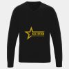 'Essential' acrylic v-neck sweater Thumbnail