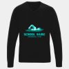 'Essential' acrylic v-neck sweater Thumbnail
