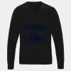 'Essential' acrylic v-neck sweater Thumbnail