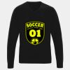 'Essential' acrylic v-neck sweater Thumbnail