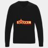 'Essential' acrylic v-neck sweater Thumbnail